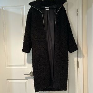 Weekday long teddy coat